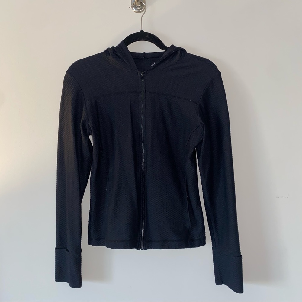 Prana Black Full Zip Jacket Size Medium